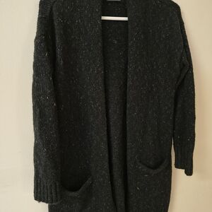 Abercrombie & Fitch Charcoal Cardigan